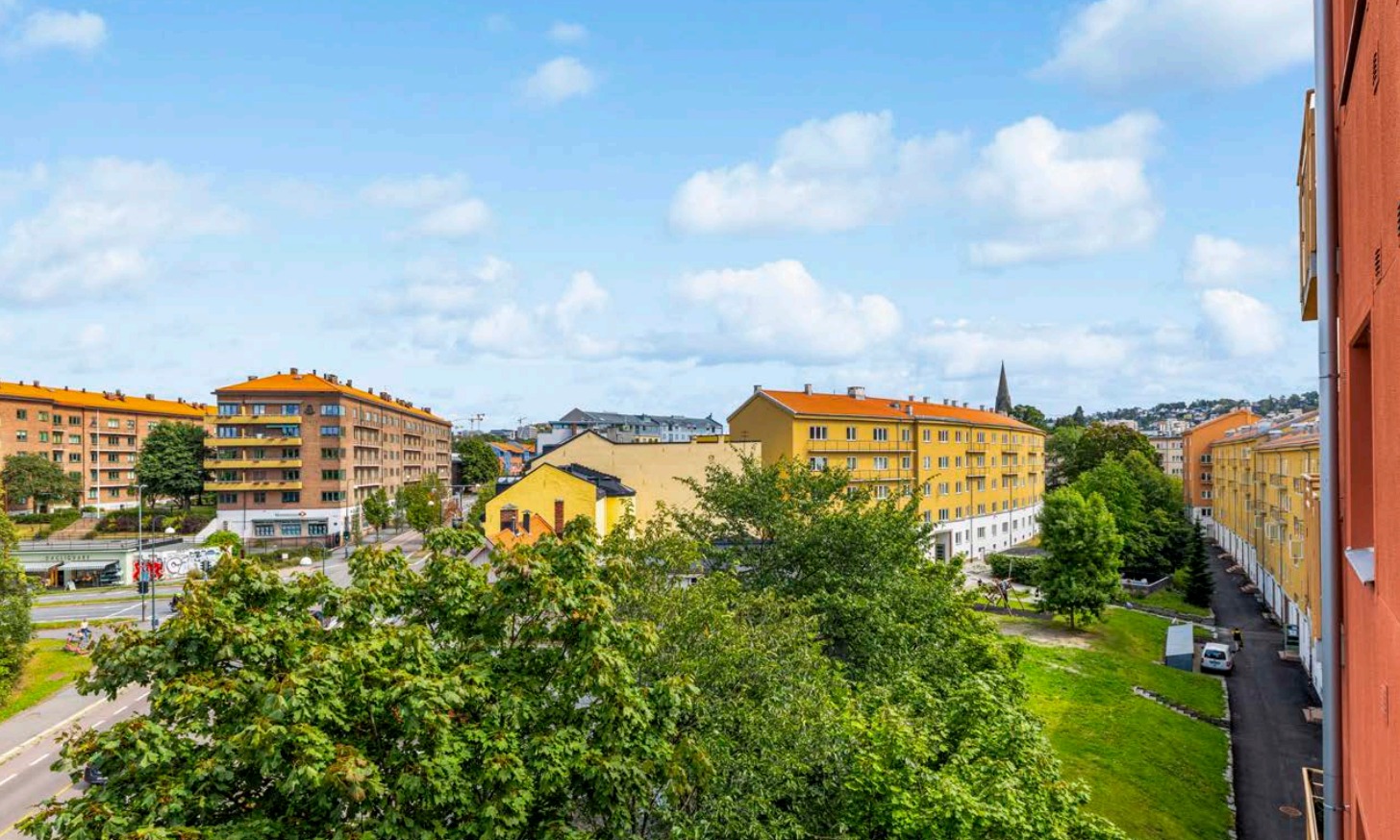 Utsikt Balkong Soverom 3